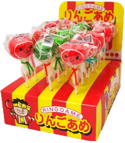 Amazon.co.jp: Yamanaka Seika Apple Candy, 1 x 20 Bottles : Food